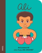 Buchcover und Innenansicht für das Buch: Little People Big Dreams: My first Ali