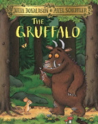 Buchcover und Innenansicht für das Buch: The Gruffalo