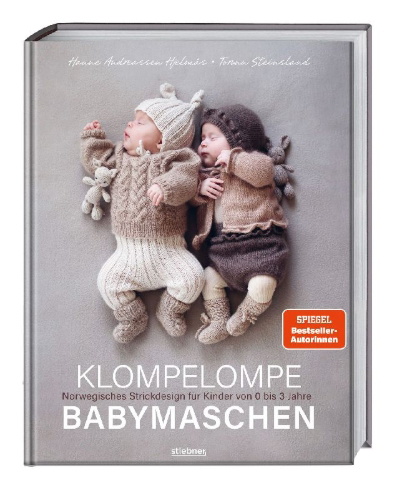 Buchcover und Innenansicht für das Buch: Klompelompe Babymaschen