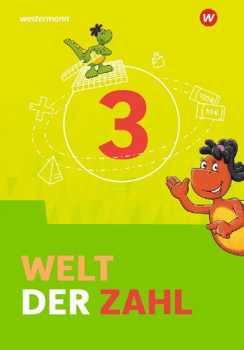Buchcover und Innenansicht für das Buch: Welt der Zahl 3. Schulbuch. Allgemeine Ausgabe