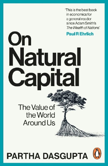 Buchcover und Innenansicht für das Buch: On Natural Capital