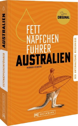 Buchcover und Innenansicht für das Buch: Fettnäpfchenführer Australien