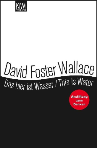Buchcover und Innenansicht für das Buch: This Is Water