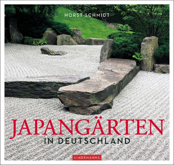 Buchcover und Innenansicht für das Buch: Japangärten in Deutschland