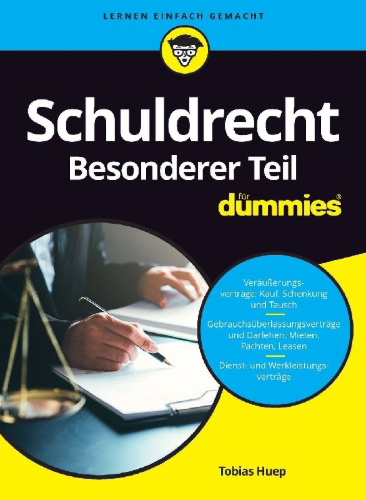 Buchcover und Innenansicht für das Buch: Schuldrecht Besonderer Teil für Dummies