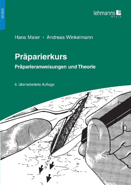 Buchcover und Innenansicht für das Buch: Präparierkurs
