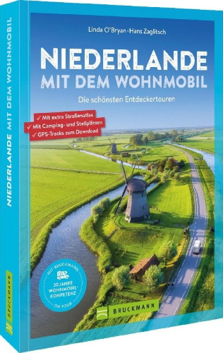 Buchcover und Innenansicht für das Buch: Niederlande mit dem Wohnmobil