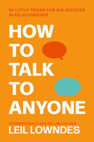 Buchcover und Innenansicht für das Buch: How to Talk to Anyone