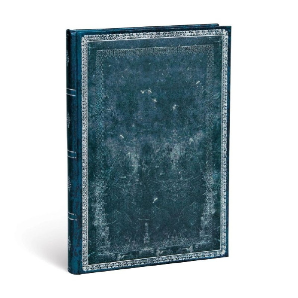 Buchcover und Innenansicht für das Buch: Midnight Steel Adressbuch Midi