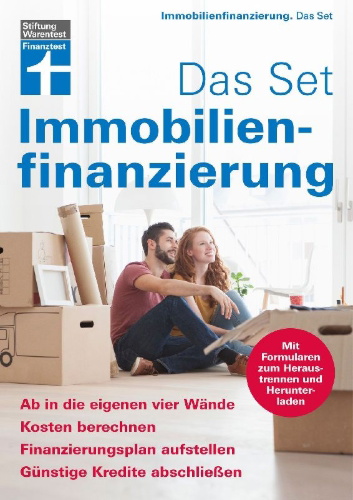 Buchcover und Innenansicht für das Buch: Immobilienfinanzierung. Das Set