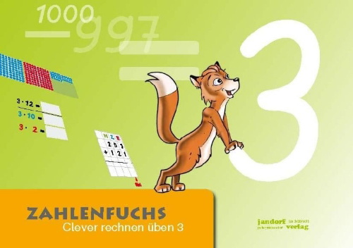 Buchcover und Innenansicht für das Buch: Zahlenfuchs 03