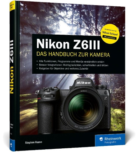 Buchcover und Innenansicht für das Buch: Nikon Z6III