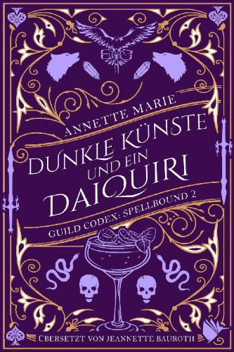 Buchcover und Innenansicht für das Buch: Dark Arts and a Daiquiri