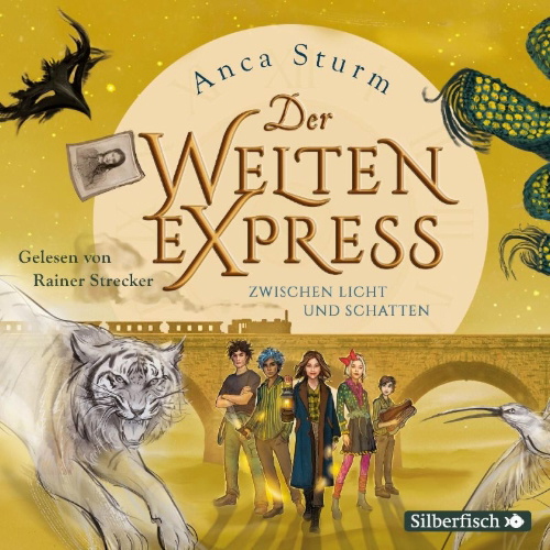 Buchcover und Innenansicht für das Buch: Der Welten-Express 2: Der Welten-Express