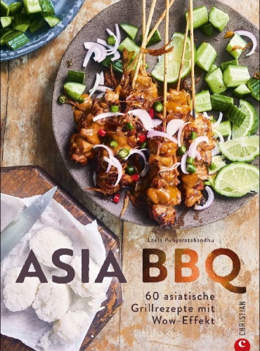 Buchcover und Innenansicht für das Buch: Asia BBQ