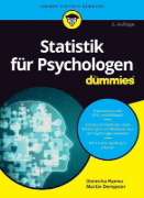 Buchcover und Innenansicht für das Buch: Statistik für Psychologen für Dummies