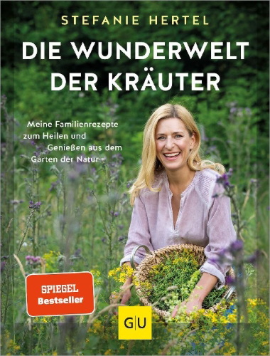 Buchcover und Innenansicht für das Buch: Die Wunderwelt der Kräuter