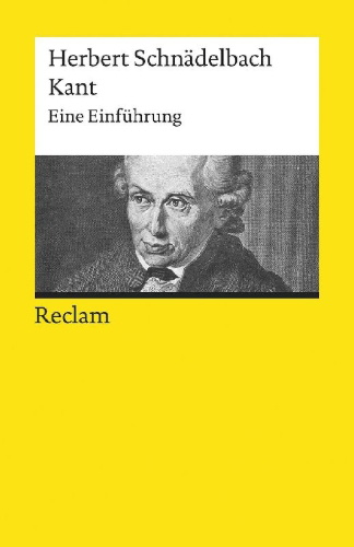 Buchcover und Innenansicht für das Buch: Kant