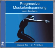 Buchcover und Innenansicht für das Buch: Progressive Muskelentspannung nach Jacobson. CD