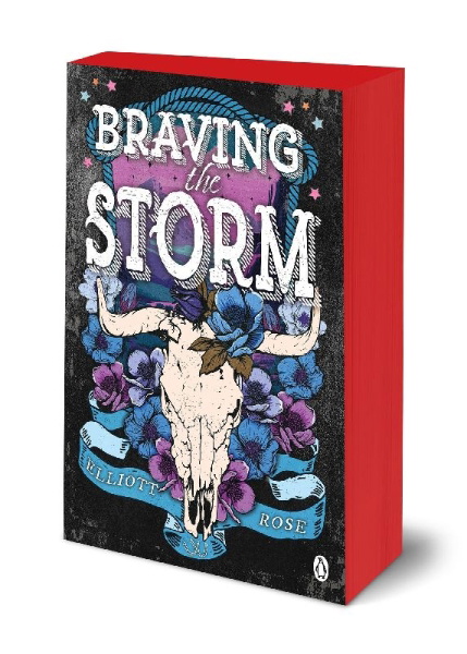 Buchcover und Innenansicht für das Buch: Braving The Storm