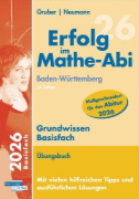 Buchcover und Innenansicht für das Buch: Erfolg im Mathe-Abi 2026 Grundwissen Basisfach Baden-Württemberg