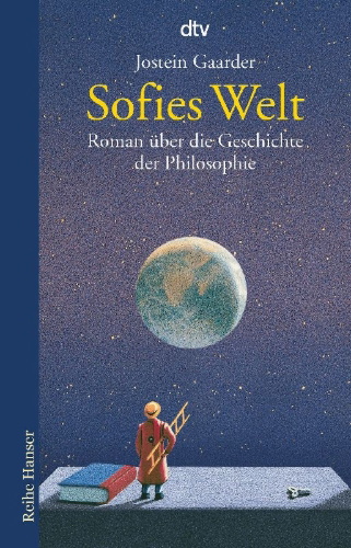 Buchcover und Innenansicht für das Buch: Sofies Welt