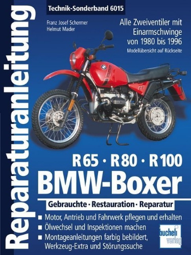 Buchcover und Innenansicht für das Buch: BMW Boxer R65, R80, R100