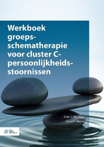 Buchcover und Innenansicht für das Buch: Werkboek groepsschematherapie voor cluster C-persoonlijkheidsstoornissen