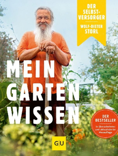 Buchcover und Innenansicht für das Buch: Der Selbstversorger: Mein Gartenwissen