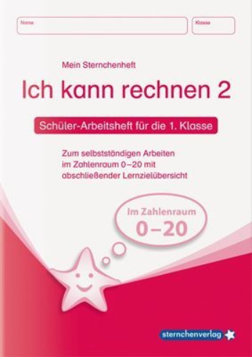 Buchcover und Innenansicht für das Buch: Ich kann rechnen 2. Schüler-Arbeitsheft für die 1. Klasse