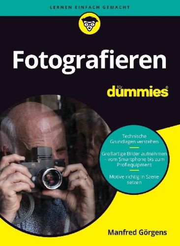 Buchcover und Innenansicht für das Buch: Fotografieren für Dummies