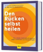 Buchcover und Innenansicht für das Buch: Den Rücken selbst heilen