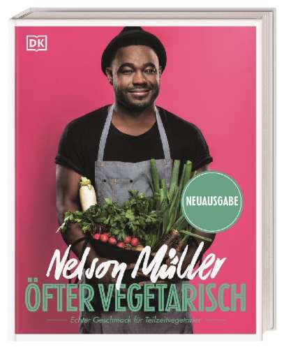 Buchcover und Innenansicht für das Buch: Öfter vegetarisch