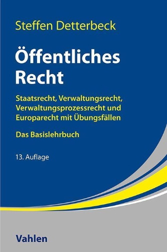 Buchcover und Innenansicht für das Buch: Öffentliches Recht