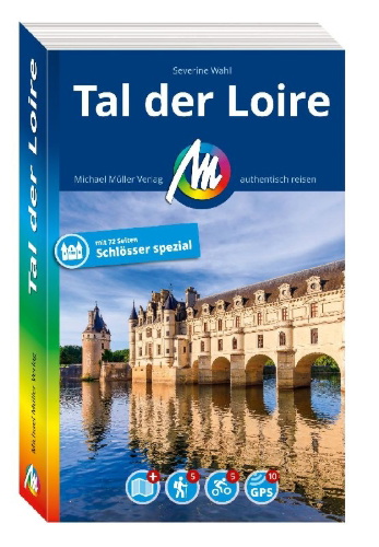 Buchcover und Innenansicht für das Buch: MICHAEL MÜLLER REISEFÜHRER Tal der Loire