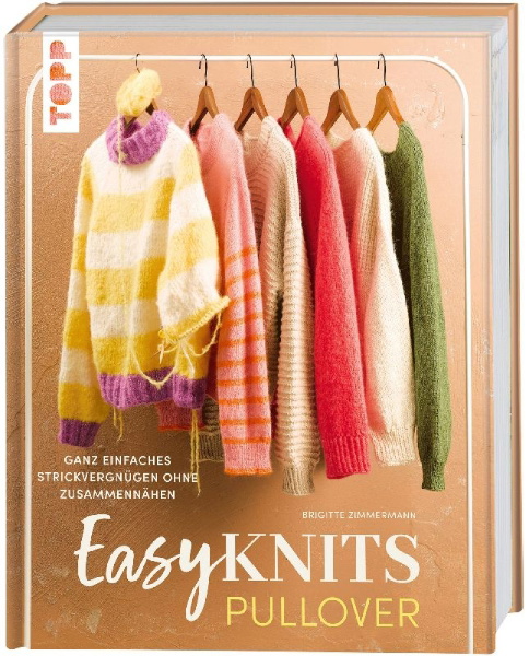 Buchcover und Innenansicht für das Buch: Easy Knits - Pullover