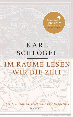 Buchcover und Innenansicht für das Buch: Im Raume lesen wir die Zeit