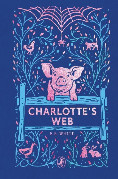 Buchcover und Innenansicht für das Buch: Charlotte's Web. 70th Anniversary Edition
