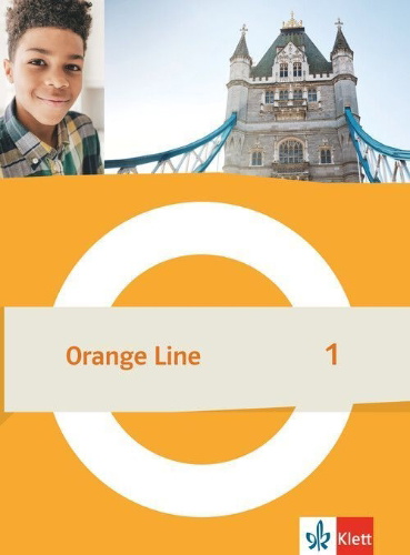 Buchcover und Innenansicht für das Buch: Orange Line 1. Schulbuch (fester Einband) Klasse 5