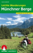 Buchcover und Innenansicht für das Buch: Leichte Wanderungen Münchner Berge