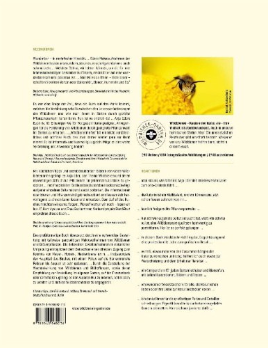 Buchcover und Innenansicht für das Buch: WILDBIENENHELFER