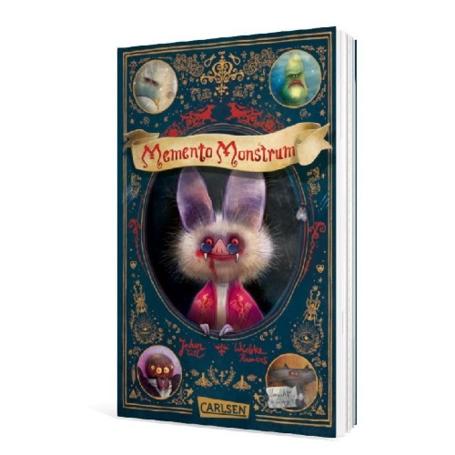 Buchcover und Innenansicht für das Buch: Memento Monstrum