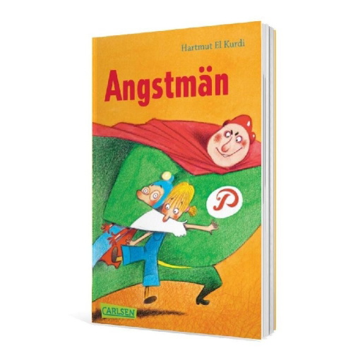 Buchcover und Innenansicht für das Buch: Angstmän