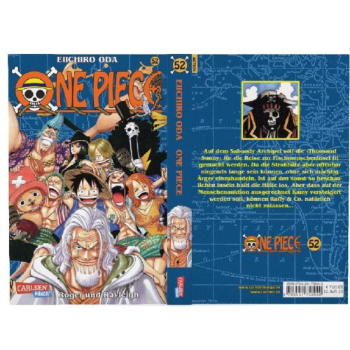 Buchcover und Innenansicht für das Buch: One Piece