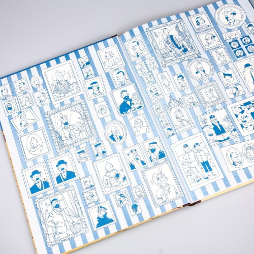 Buchcover und Innenansicht für das Buch: TINTIN: LE CRABE AUX PINCES D'OR                           