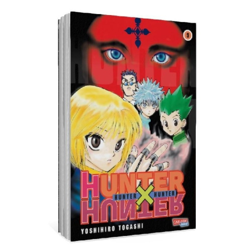 Buchcover und Innenansicht für das Buch: Hunter X Hunter