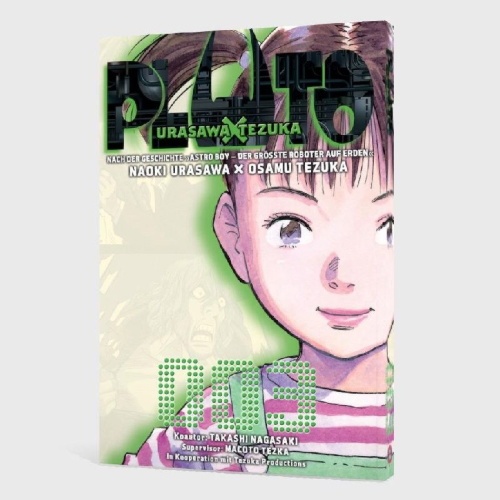 Buchcover und Innenansicht für das Buch: Pluto: Urasawa X Tezuka 03