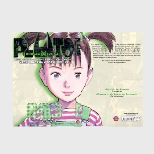 Buchcover und Innenansicht für das Buch: Pluto: Urasawa X Tezuka 03