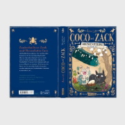 Buchcover und Innenansicht für das Buch: Coco und Zack: Hexentiere in Gefahr