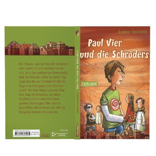 Buchcover und Innenansicht für das Buch: Paul Vier und die Schröders